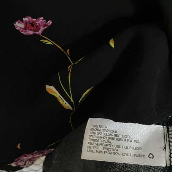 Black Floral Wild Fable Dress - Picture 3 of 6